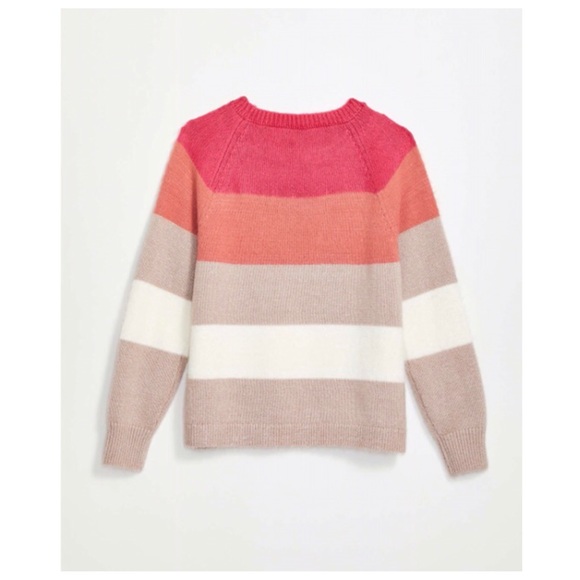 NWT LOFT Petite Striped Sweater - Picture 4 of 4